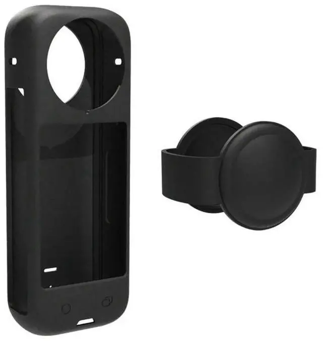 Main image of Silicone Cover Case Anti-scratch Protector Case with Lens Cap Dustproof Body Case Anti-Fall All Round Protection for X4