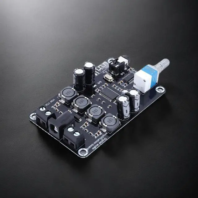 Alt view image 3 of 3 - TPA3118D2 50WX2 High-Power Adjustable Audio Amplifier Board Bluetooth-Compatible 5.0 Sound Audio Amplifier Board DC 12-24V