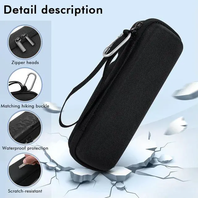 Alt view image 3 of 3 - Carrying Case Waterproof Protective Hard Case EVA Anti-scratch Travel Carry Bag for Anker Prime Power Bank 12000mAh 130W&Charger