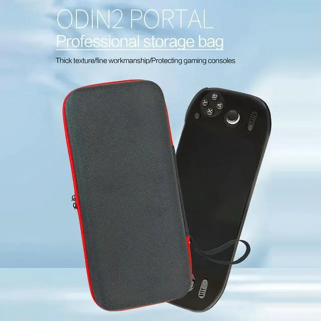 Alt view image 2 of 3 - Carrying Case for AYN Odin 2 Portal Travel Case Waterproof Case Anti-scratch for AYN Odin 2 Portal Handheld Game Console