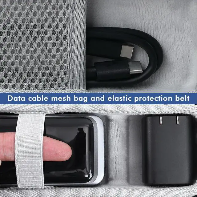 Main image of Hard Travel Case EVA Anti-scratch Carrying Case Shockproof Protective Hard Case for Anker Prime 20000mAh Power Bank 200W&Charger