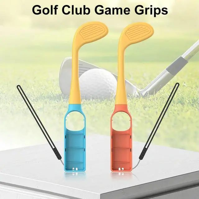 Alt view image 2 of 3 - Golf Culb for Nintendo for Switch 2 Joy-Con Controller Grip Holder w/ Wrist Strap for Switch/OLED Sport Game Accessories