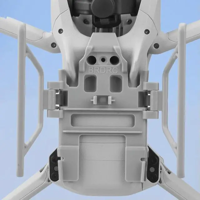 Alt view image 3 of 3 - Extended Bracket Mount Portable Increased Height Stand Foldable Lightweight Drone Accessories Quick Release for Mini 3 Pro