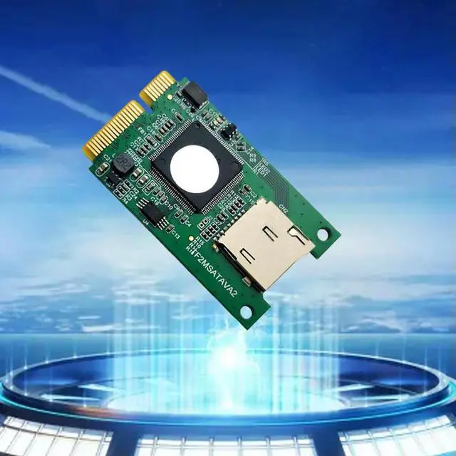 Alt view image 3 of 3 - Micro SD TF Card To MSATA Adapter Embedded Industrial Mobile SSD