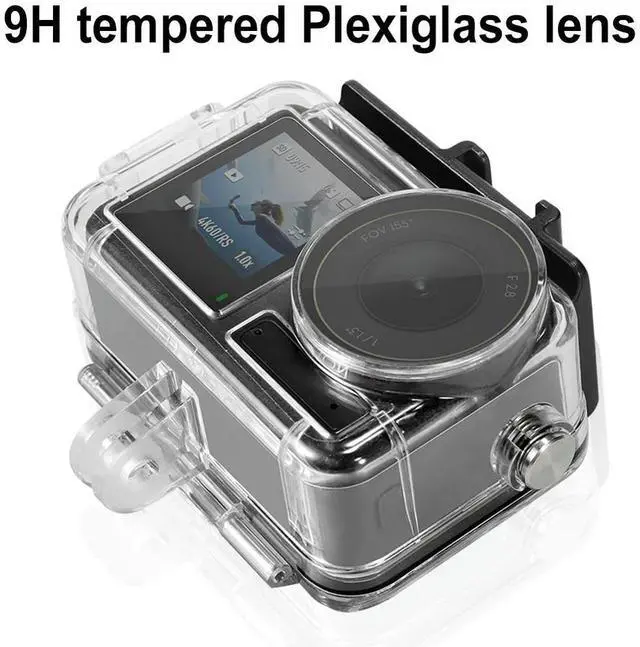 Alt view image 3 of 3 - 60M/196FT Waterproof Case Diving Housing Case Anti-Fog Sports Camera Dive Case for Osmo Action 5 Pro/4/3 Camera Accessories