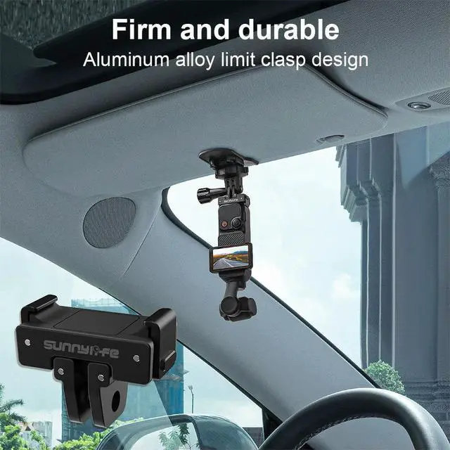 Alt view image 2 of 3 - Magnetic Quick Release Mount Adapter Foldable Extension Bracket Tripod Adapter for Osmo Pocket 3 Accessories