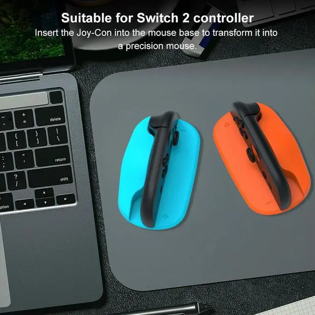 Alt view image 3 of 3 - 2PCS Gaming Controller Mouse Stand Ergonomic Handheld Mouse Holder Handle Stand Holder for Switch 2 Joy-Con Gaming Accessories