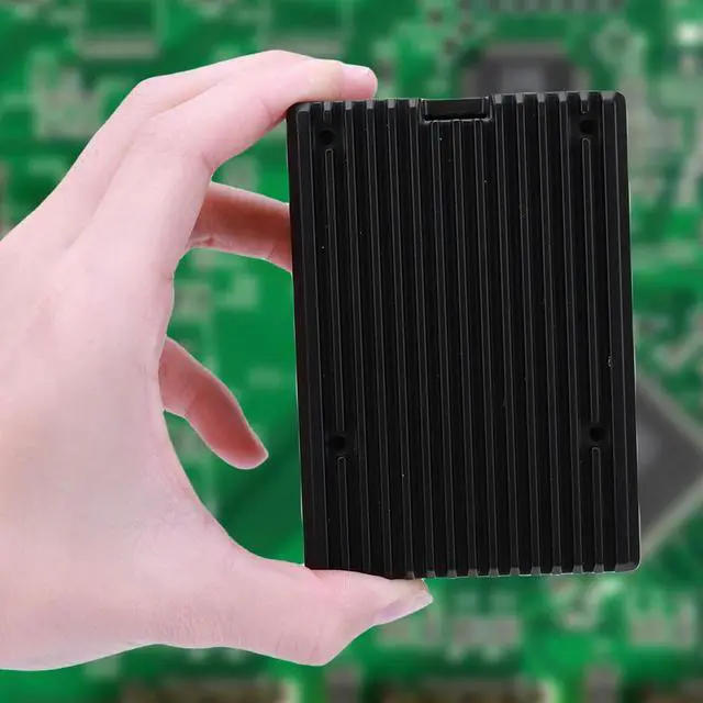 Alt view image 3 of 3 - Raspberry Pi 5 Case Raspberry Pi 5 Aluminum Case Anti-Corrosion Aluminum Alloy l Passive Cooling Case Fit for Raspberry Pi 5