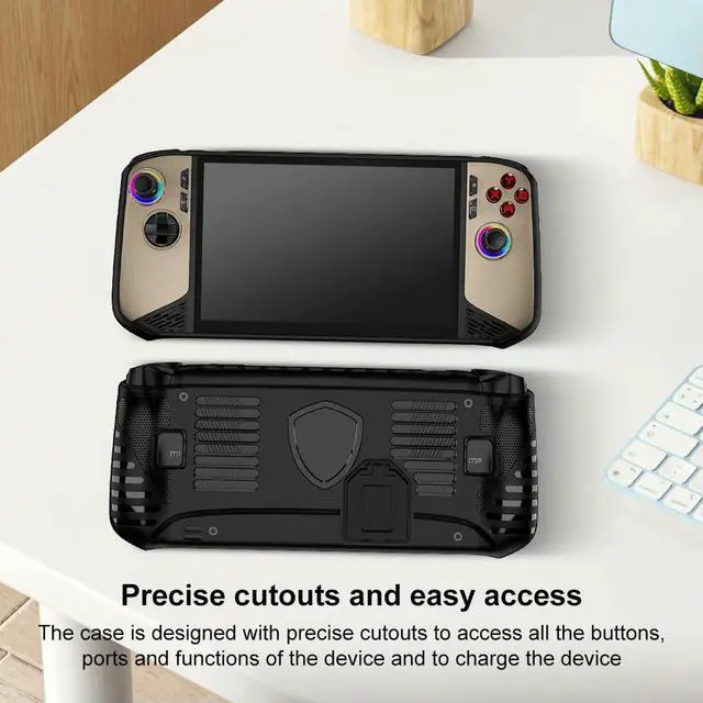 Alt view image 2 of 3 - Handheld Game Console Case with Kickstand for Claw 8 AI+ 2025 Soft TPU Protective Cover Shockproof Host Shell