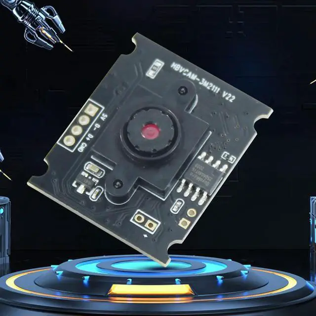 Alt view image 2 of 3 - OV3660 Video Camera Module Support-OTG 1080P 3MP Mini Camera Board 64°/3.5mm Wide Angle Manual-Focus Lens for Video Conference