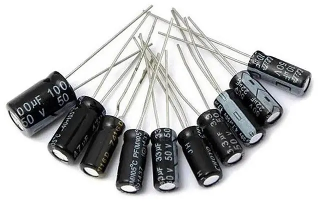 Main image of 500Pcs 24 Values 16V-50V 0.1uF-1000uF Assortment Box Kit Assorted Assortment Kit Low Voltage Capacitor Kit Bypass Low Frequency