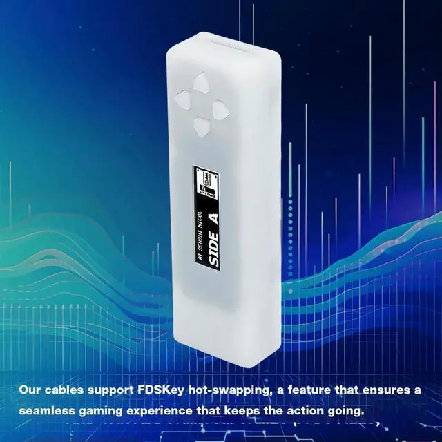 Alt view image 2 of 3 - Famicom Disk System Drive Emulator Cable Adapter FDSKey Drive Emulator Connector Hot-Swapping for Sharp Twin Famicom Console