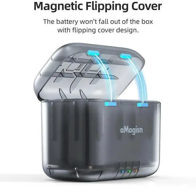 Alt view image 2 of 3 - 2-Channel Charger Charge Station Charging Box Fast Charging Charger for X4 Accessories