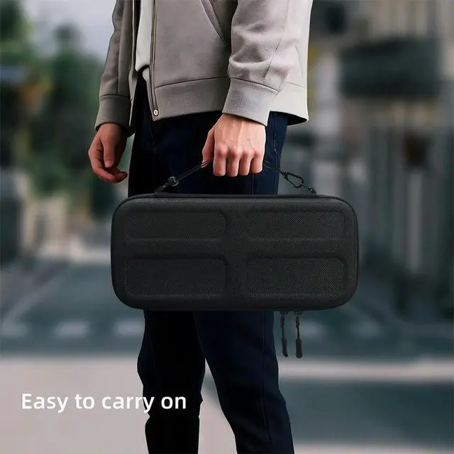 Alt view image 3 of 3 - EVA Carrying Case for Nintendo for Switch 2 Carrying Bag Shockproof Zipper Handbag Anti-drop for Switch 2 Console & Accessories