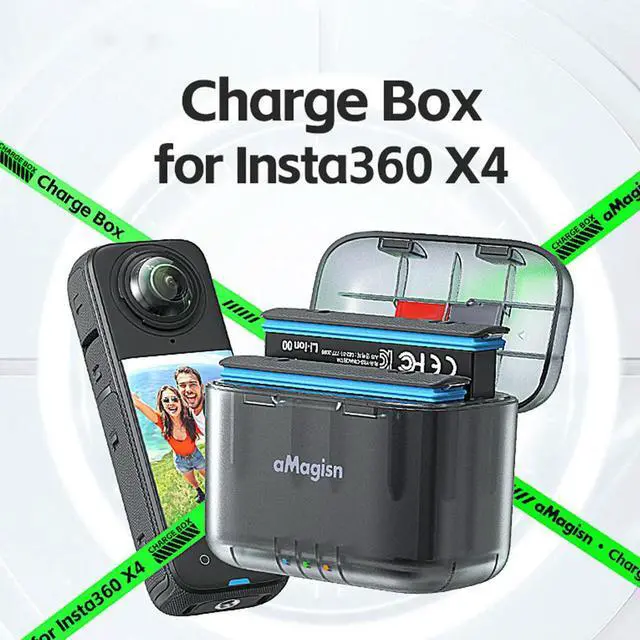Alt view image 3 of 3 - 2-Channel Charger Charge Station Charging Box Fast Charging Charger for X4 Accessories