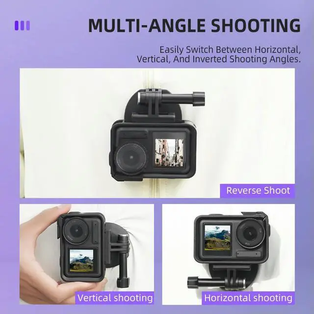 Alt view image 2 of 3 - Magnetic Hand Free Multi Necklace Adjustable Action Sport Camera Neck Holder Neck Holder Mount for GoPro/Insta 360/Pocket 3