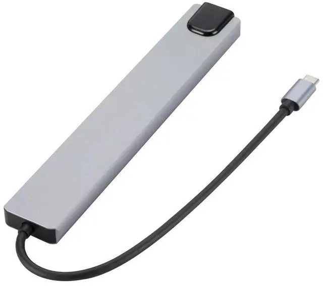 Main image of 10 in 1 Type C Hub 3 USB2.0 1 USB3.0 5 Gbps USB C Splitter RJ45 Ethernet 100W PD for MacBook Pro/Air///Thinkpad/Etc