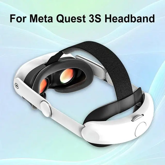 Alt view image 2 of 3 - Head Strap with Pack 8000mAh Extend Playtime and Comfort Elite Strap Replacement Reduce Facial Stress for Quest 3S