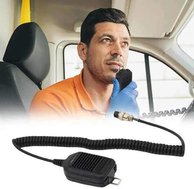 Alt view image 2 of 3 - HM-36 Hand Speaker Mic Microphone 8 Pin Handheld Speaker Microphone for ICOM IC-718 IC-78 IC-765 IC-761 IC-7600
