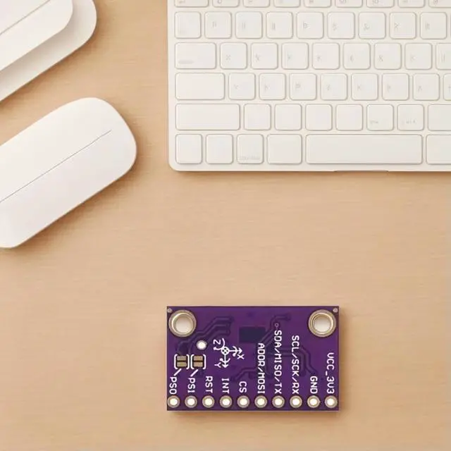 Alt view image 2 of 3 - ICM20948V2 9DOF 9-Axis Sensor Module 9 Axis Motion Tracking Device Sensor Module Gyroscope Acceleration Magnetic Sensor