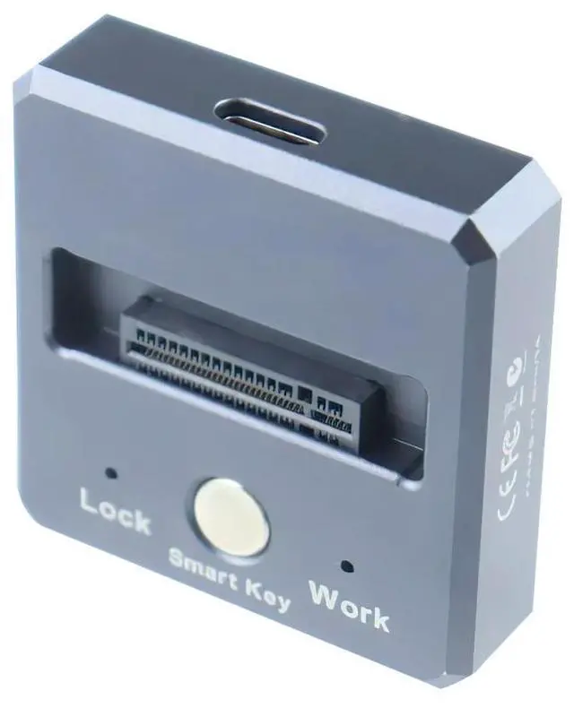 Main image of SSD Docking Station Caddy Box Base Adapter Type-C M.2 NVME/SATA SSD External Enclosure 1000MB/s Portable Dockcase for Laptop