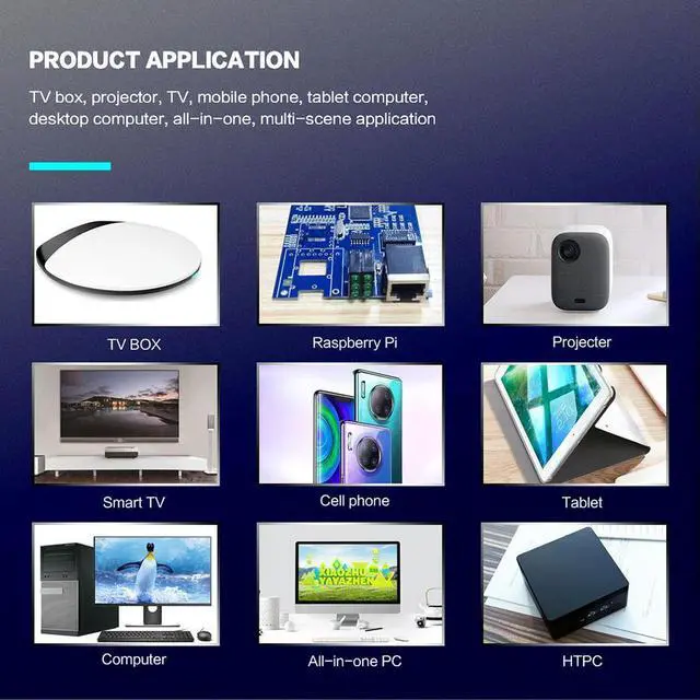 Alt view image 3 of 3 - Voice 2.4G RF Gyroscope Remote Control Portable Air Remote Control Long Distance Bluetooth-Compatible