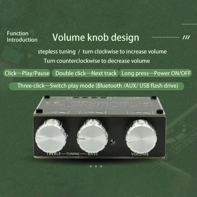 Alt view image 2 of 3 - XY-T15H Audio Digital Power Amplifier Board Bluetooth-Compatible 5.1 APP Control for DIY Wireless Speakers