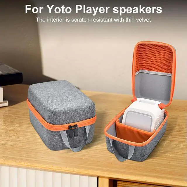 Alt view image 3 of 3 - Hard Case for Yoto Player Kids Screen-Free Audio Speaker Travel Hard Bag Carrying Case Holder