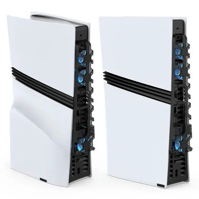 Alt view image 3 of 3 - Cooling Fan for PS 5 Pro External Fan Vertical Radiator Quiet Cooler Fan for 5 Pro Console Accessories