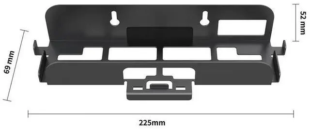 Main image of Wall Mount Host Stand for Switch 2 Game Console Game Console Wall Mounted Holder Bracket l Wall Mount Hanging Wall Holder
