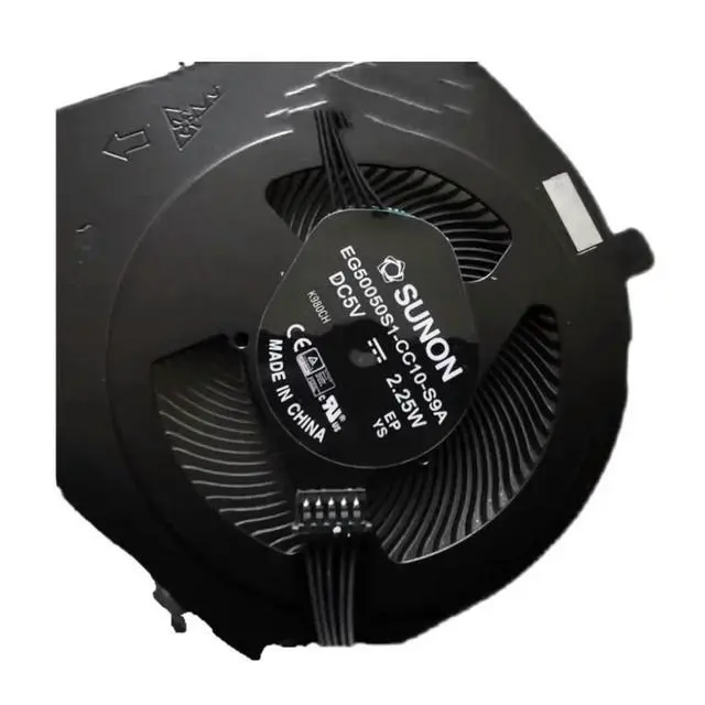 Alt view image 2 of 3 - Laptop CPU Cooling Fan Replacement for Thinkpad E480 E485 E580 E585 Series EG50050S1-CC10-S9A Fan