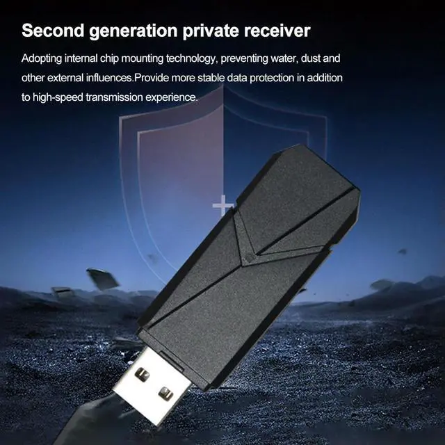 Alt view image 3 of 3 - Wireless Game Controller Adapter for Win 7/8/10/11 Game Controller Adaptor Bluetooth-Compatible for Xbox One S/X Switch Console