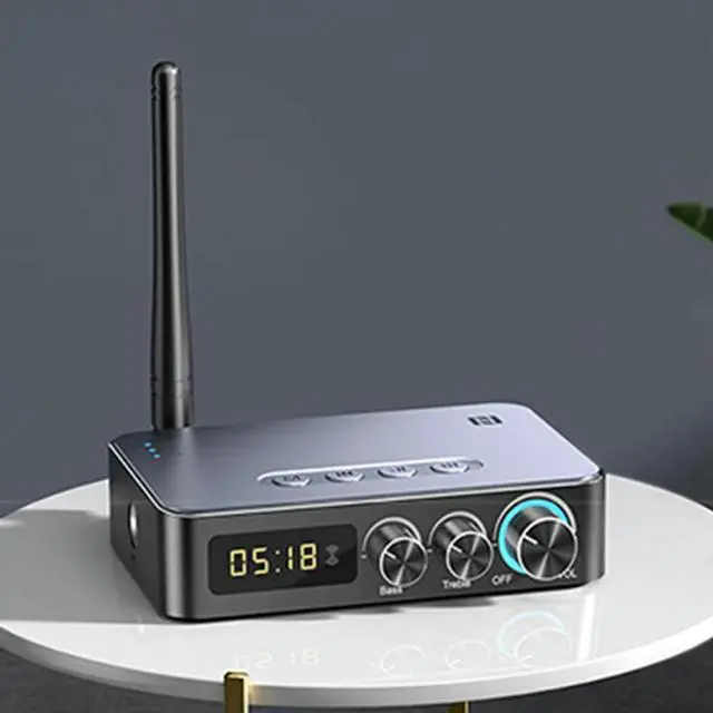 Alt view image 3 of 3 - Transmitter Receiver Multifunctional Wireless Adapter Infrared Remote Control Bluetooth-compatible for Speaker Desktop Laptop