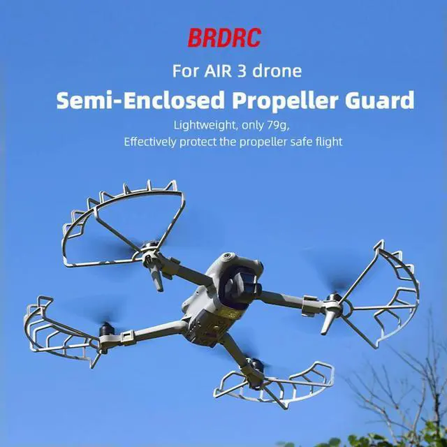 Alt view image 2 of 3 - Anti-Collision Protective Ring Propeller Blade Fixer Protector Quick Release Protective Ring for Mavic Air 3 Accessories