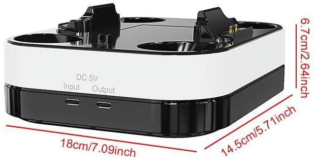 Main image of For Dual Controller Charging Dock Type-C Controller Charger Station Charging Cradle Dock for 5 Wireless Gamepad