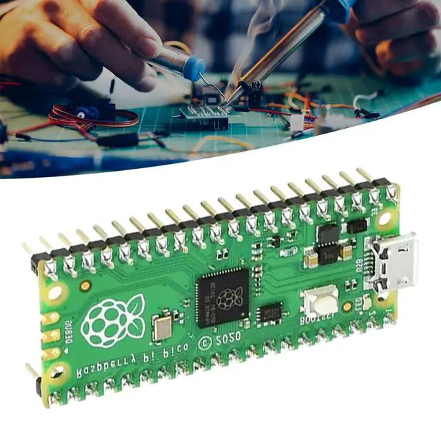 Alt view image 2 of 3 - For Raspberry Pi Pico RP2040 Development Board Learning Suite Breadboard 9G Servo for Raspberry Pi Beginners & Software Engineer