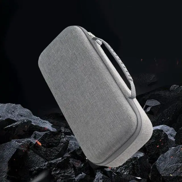 Alt view image 3 of 3 - Protective Handheld Travel Bag with Tempered Film Button Cover Silicone Sleeve Bag for Portal Accessories