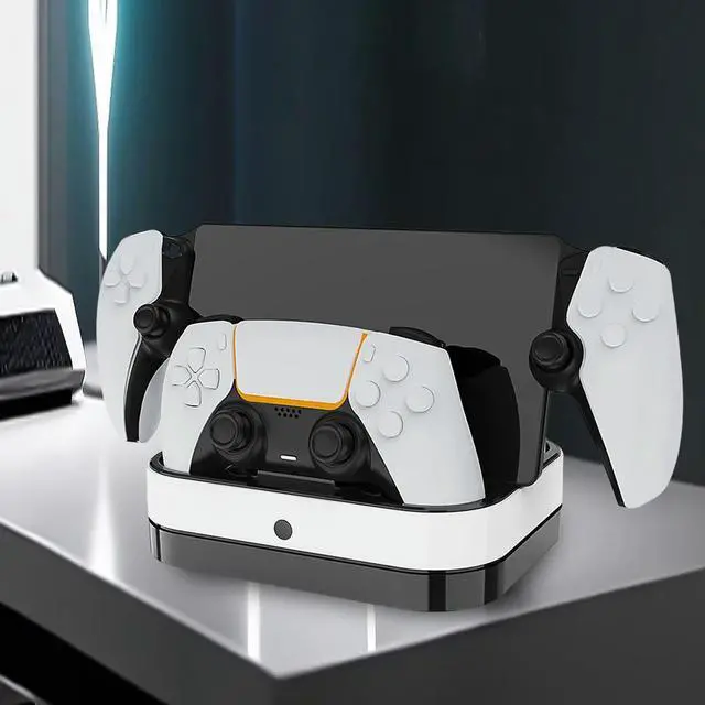 Alt view image 2 of 3 - For Dual Charging Station LED Indicator & RGB Light Dual Charging Dock Charging Dock for Controller & Portal