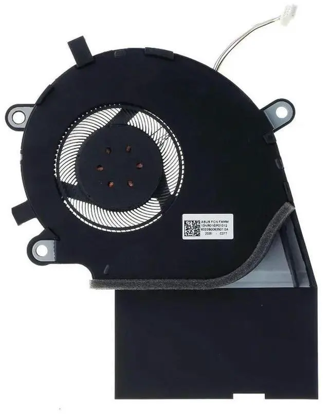Alt view image 2 of 3 - CPU Cooling Fan for ROG Strix G531GU G531GV G712LU G731GU G731GV 13NR01I0P01012 13NR01I0P01011 DFS5K12304363L DC 5V 0.5A