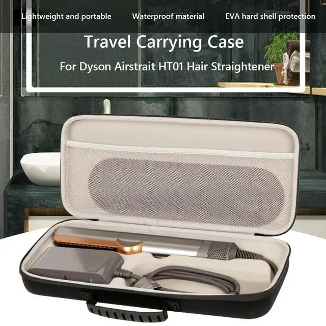 Alt view image 3 of 3 - EVA Portable Travel Bag Shockproof Hard Case Anti-Scratch Dust-Proof for Airstrait HT01 Hair Straightener