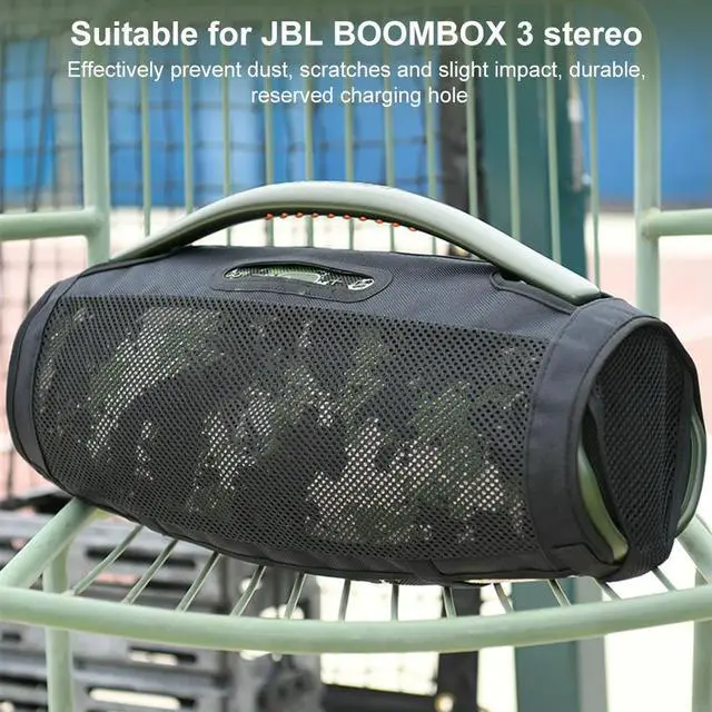 Alt view image 2 of 3 - Speaker Dust Cover Case Speaker Protective Case Cover Protective Cover for JBL Boombox 3 Portable Speaker