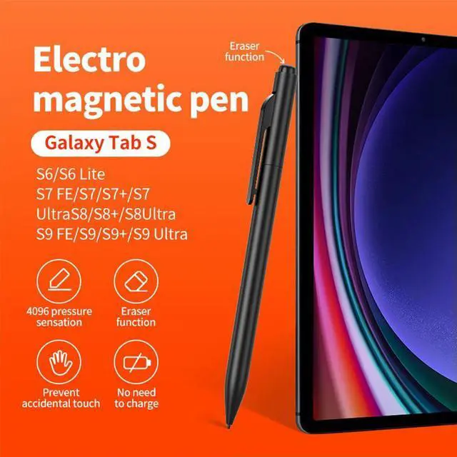 Alt view image 3 of 3 - EMR Stylus Pen for Remarkable 2 EMR Digital Pen with Eraser with 2 Pen Tips for Galaxy/Wacom Tablet and Other EMR