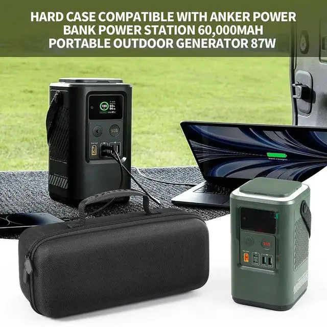 Alt view image 2 of 3 - Protective Hard Case EVA Carrying Case Shockproof Anti-scratch Protection Case for Anker 548 Power Bank(PowerCore Reserve 192Wh)