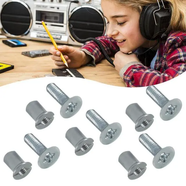 Alt view image 2 of 3 - 24Pcs l Screws Fasteners Kit Stainless Steel NAB Hub Take Up Reel Screw Set Universal for 3M for AMPEX for TEAC for RMGI