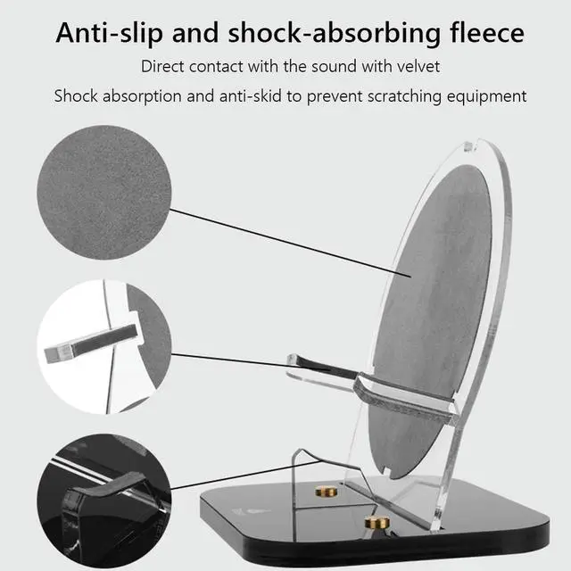 Main image of Acrylic Speaker Mount Screw Fixation Speaker Box Rack Anti-slip with Cushion Pad Accessories for Beosound A1/A1 2nd