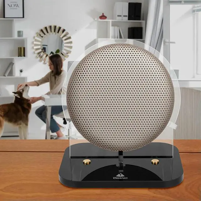 Alt view image 3 of 3 - Acrylic Speaker Mount Screw Fixation Speaker Box Rack Anti-slip with Cushion Pad Accessories for Beosound A1/A1 2nd