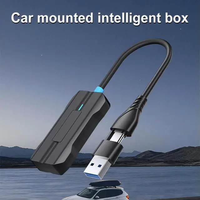 Alt view image 2 of 3 - Carplay Wireless Adapter Converts Wired To Wireless CarPlay Dongle Connect Fast Wireless CarPlay for Factory Wired Carplay Cars