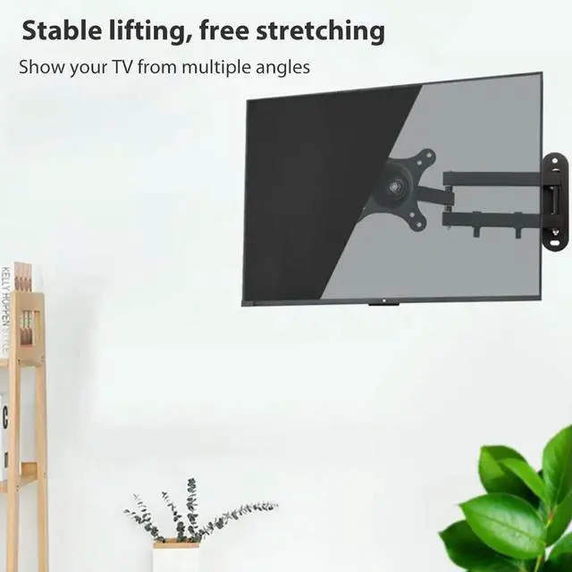 Alt view image 2 of 3 - LCD LED TV Wall Mount Adjustable PC Monitor Holder Universal Wall Hanging Television Support for Echo Show 15