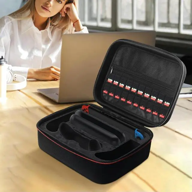 Alt view image 2 of 3 - Carrying Case for Nintendo for Switch 2 Protective Travel Bag Anti-scratch with Game Card Slots for Switch 2 Console Accessories