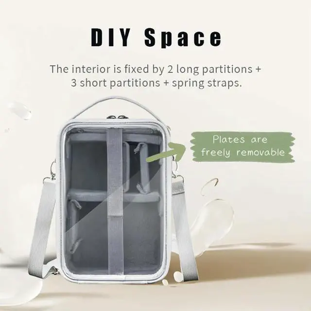 Alt view image 2 of 3 - Visible Camera Bag Digital Carry Bag Case Splasroof Multi-functional Camera Shoulder Bag Anti-Scratch for Action Camera Series